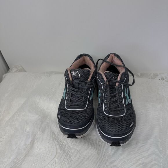 Women's GDEFY Gravity Defyer Mighty Walk Athletic Shoes‎ Size 6.5 Dark Grey - Picture 4 of 11
